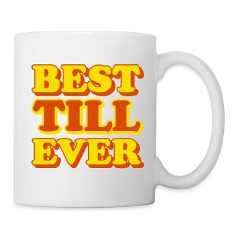 Up to the first name, funny gift - Mug - white - Right