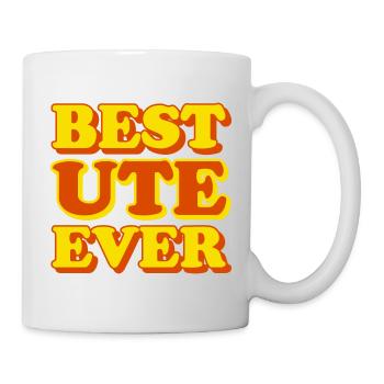 Ute First Name Funny Gift - Mug - white - Right