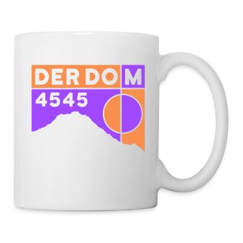 Cathédrale, tour de montagne, tour alpin, ascension, randonnée, souvenirs - Mug blanc - blanc - Droite