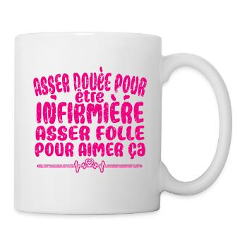 unique and original gift idea for a Nurse - Mug - white - Right
