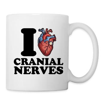 I love cranial nerves - Mug - white - Right