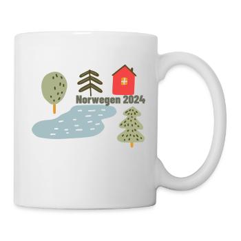 Norwegen 2024 - Tasse - Weiß - Rechts