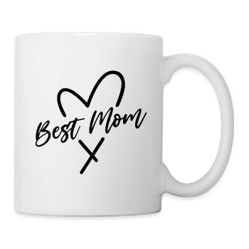 Beste Mama - Tasse - Weiß - Rechts