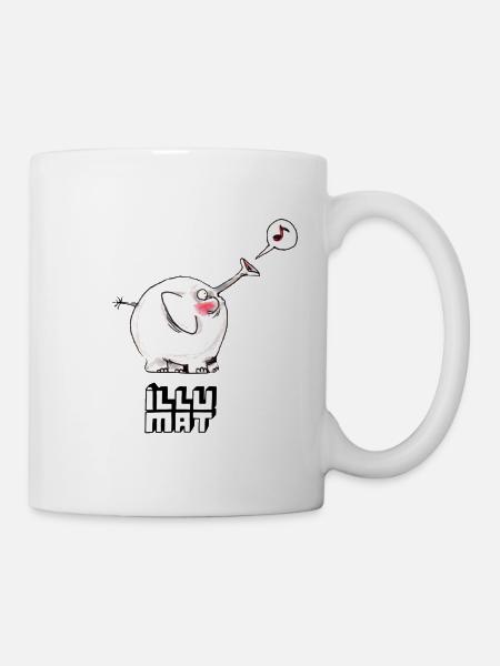 Trompeter - Tasse - Weiß