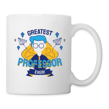 Greatest Professor Ever - Funny College Gift - Mug - white - Right