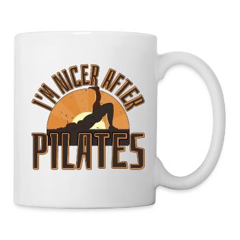 I'm Nicer After Pilates - Mug - white - Right