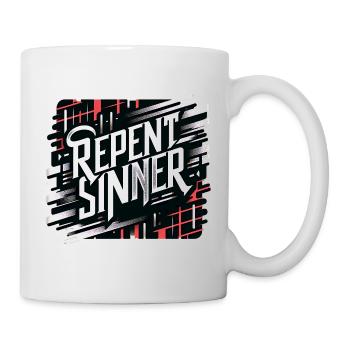Repent Sinner 18 - Mug - white - Right