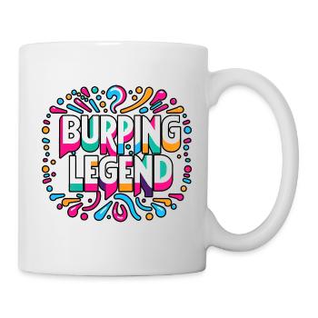 Burping Legend 12 - Tasse - Weiß - Rechts