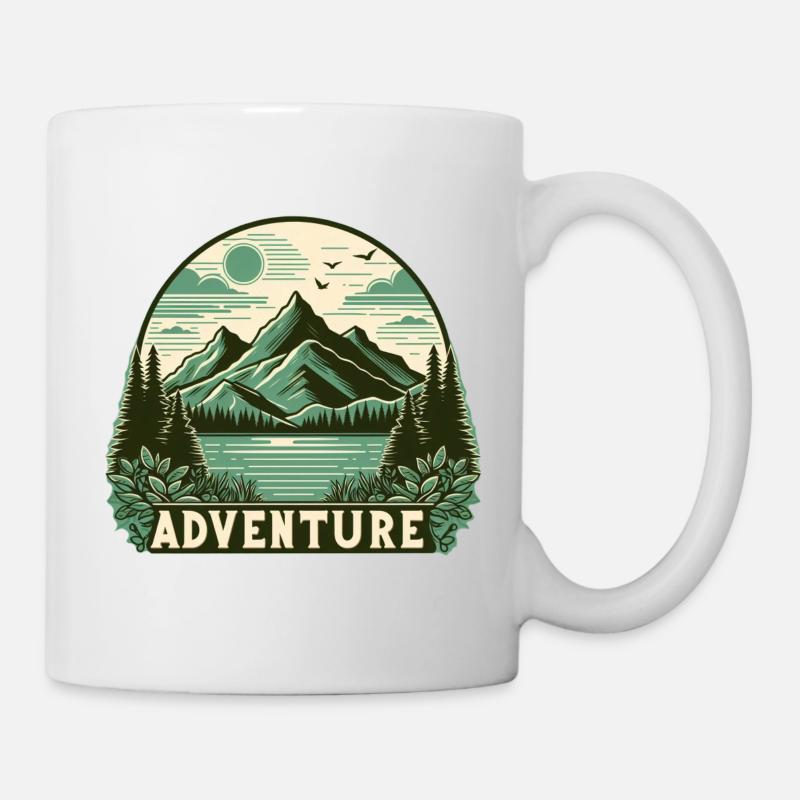 Adventure - Tasse - Weiß