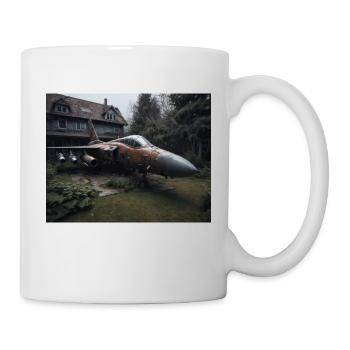 Der vergessene Krieger - Tasse - Weiß - Rechts