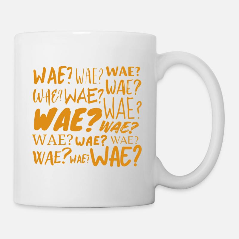Wae? - Mug blanc - blanc