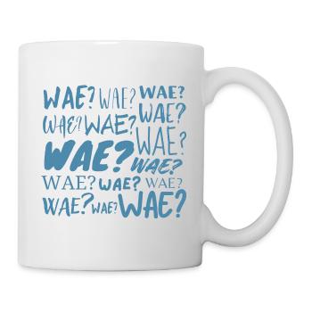 Wae? - Mug blanc - blanc - Droite