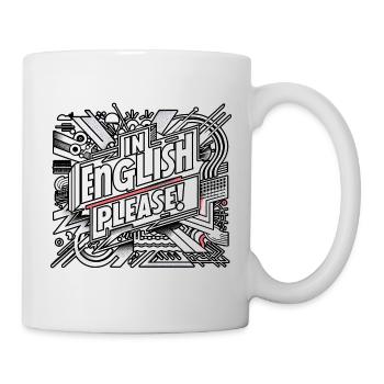 En anglais s’il vous plaît ! 16 - Mug blanc - blanc - Droite