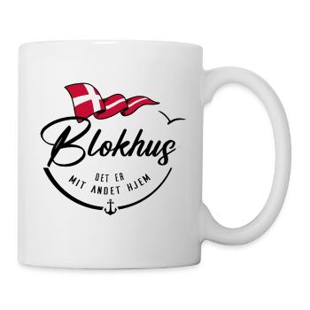 BLOKHUS - Ma deuxième maison - b - Mug blanc - blanc - Droite