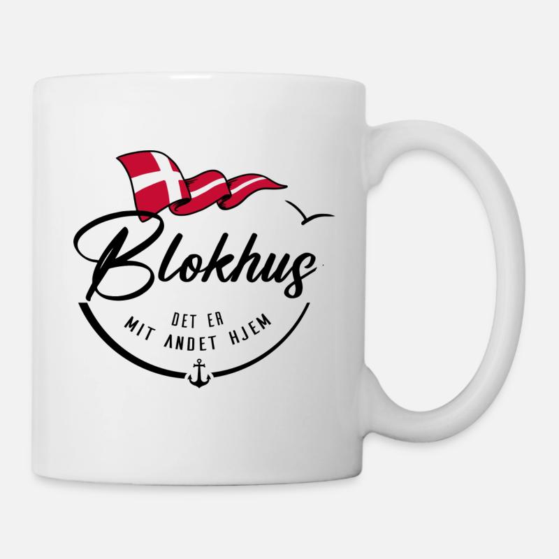 BLOKHUS - Meine zweite Heimat - b - Tasse - Weiß