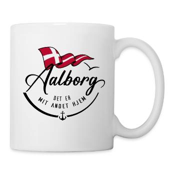 AALBORG - Meine zweite Heimat - b - Tasse - Weiß - Rechts