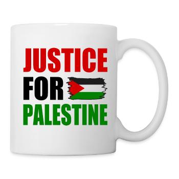 justice for palestine - Mug - white - Right