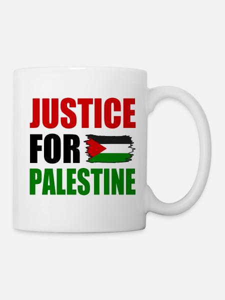 justice for palestine - Mug - white