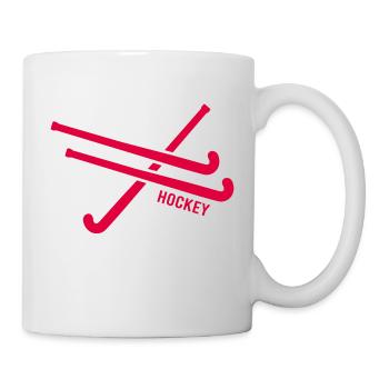 Hockey « Hockeyclub » Hockey sur gazon - Mug blanc - blanc - Droite