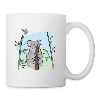 Illustration design "Koala Kisses" - Mug - white - Right