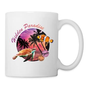 Hidden Paradise - Tasse - Weiß - Rechts