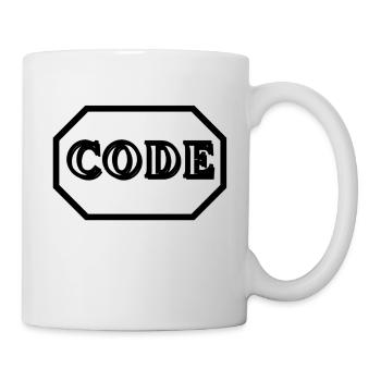 CODE BRAND CLOTHING AND ACCESSORIES - Mug - white - Right
