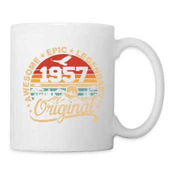 Original 1957 Cadeau Anniversaire 1957 Rétro 1957 - Mug blanc - blanc - Droite