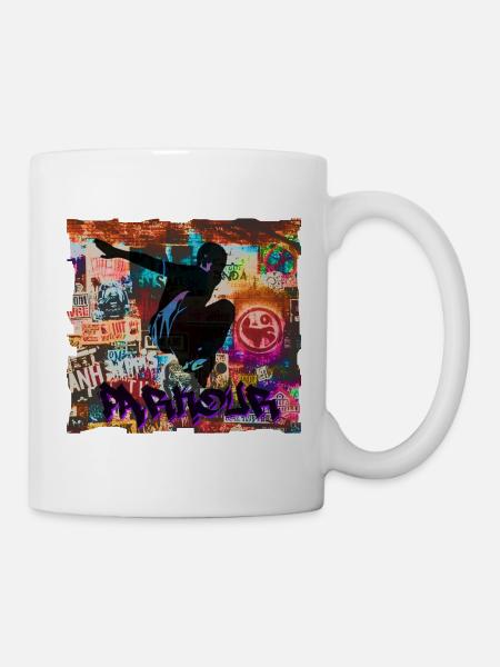 Parkour - Mug blanc - blanc