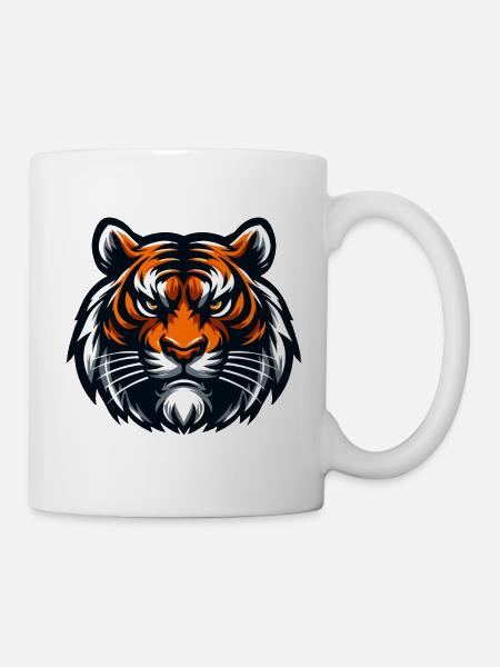 König Tiger - Tasse - Weiß