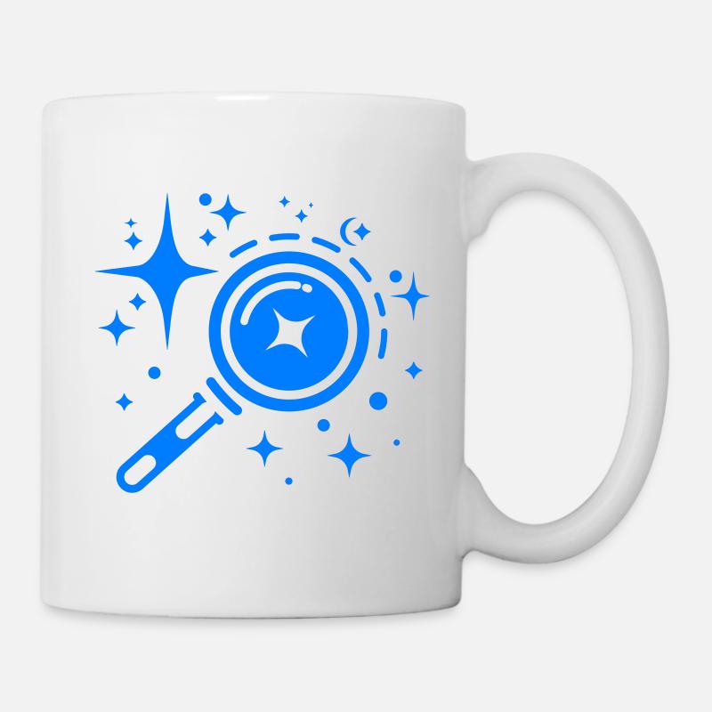 Sparkle Stars, phare de l’ère numérique sans limit - Mug blanc - blanc