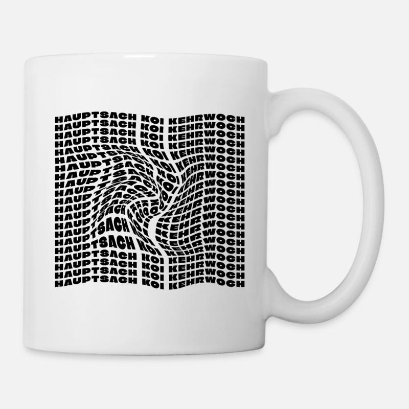 Kehrwoch - Tasse - Weiß