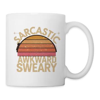 Sarcastic Awkward Sweary 6 - Tasse - Weiß - Rechts