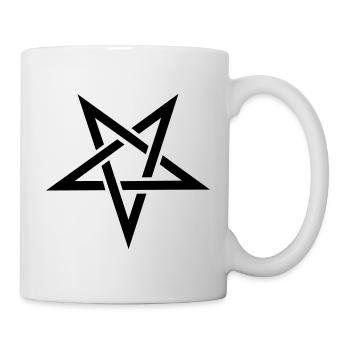 pentagramme - Mug - white - Right