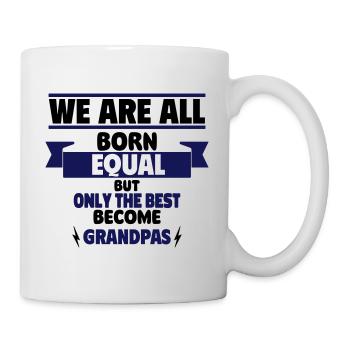 Nur die Besten werden Opa - Tasse - Weiß - Rechts