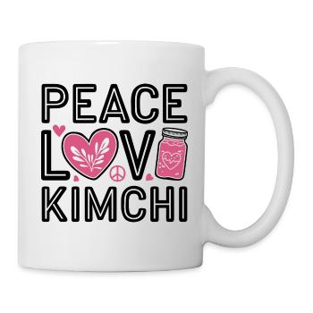 Statement for kimchi fans - Mug - white - Right