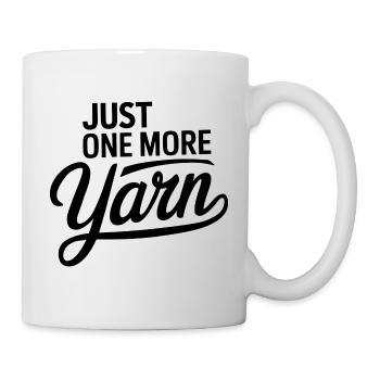 Wolle statt Worte - Tasse - Weiß - Rechts