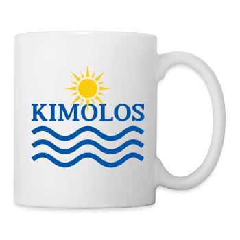 KIMOLOS Greece, Sun Water - Mug - white - Right