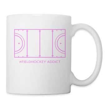 Hockey Hockey Club Joueurs de hockey Terrain de hockey - Mug blanc - blanc - Droite