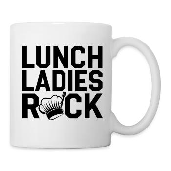Proud of canteen work - Mug - white - Right