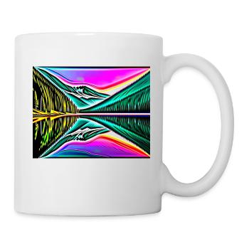 Morgenstille - Tasse - Weiß - Rechts