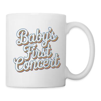 Baby's First Concert 20 - Tasse - Weiß - Rechts