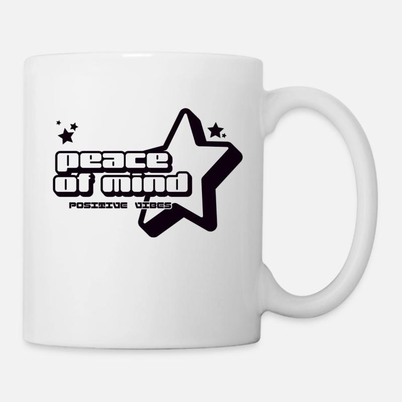 Peace of Mind - Tasse - Weiß