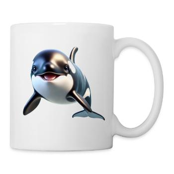 Orca - Tasse - Weiß - Rechts