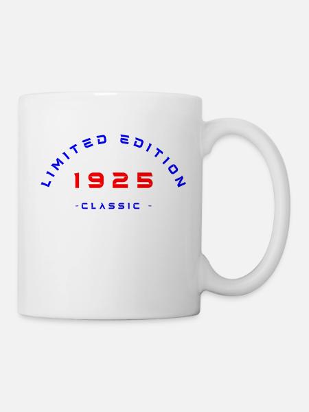 1925, Limited Edition - Tasse - Weiß