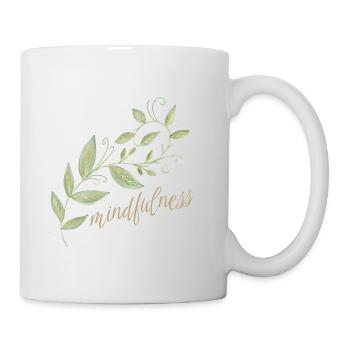 mindfulness - Pure Line - Tasse - Weiß - Rechts