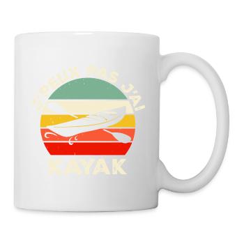 Just a retiree who loves hiking, retirement - Mug - white - Right