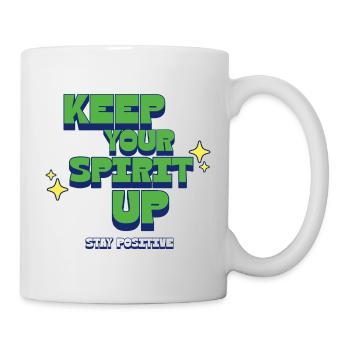 Stay positive - Mug - white - Right