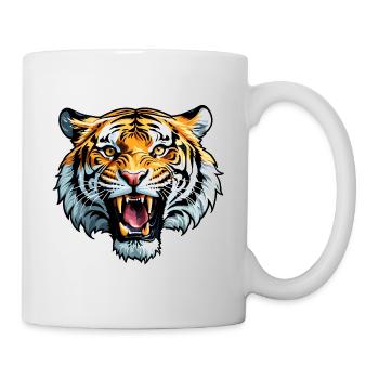 Tiger Head - Mug - white - Right
