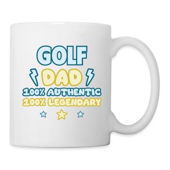 Golf Dad, Father's Day Gift, Legendary - Mug - white - Right