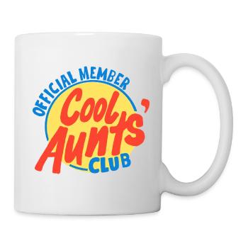 Cool Aunts' Club Emblem - Mug - white - Right